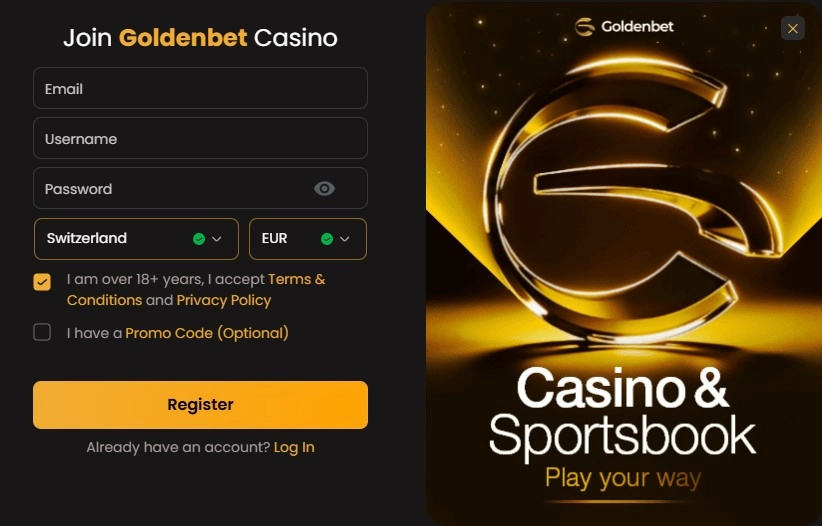 Goldenbet Registration and Login Australia: Account Setup and Support